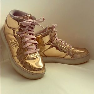 Sketchers girls “Energy Lights” ROSE GOLD